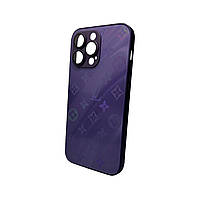 Чохол для смартфона AG Glass Gradient LV Frame for Apple iPhone 14 Pro Max Deep Purple