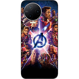 Силіконовий чохол Case для Infinix Note 12 2023 (X676C) з картинкою Месники