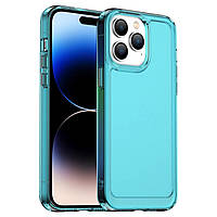 Чохол для смартфона Cosmic Clear Color 2 mm for Apple iPhone 15 Pro Max Transparent Blue