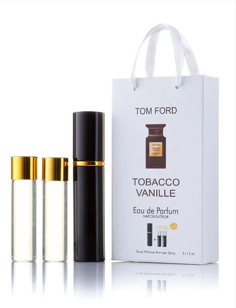 Мініпарфуми унісекс з феромонами Tom Ford Tobacco Vanille 3х15 мл