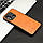Чохол для смартфона Cosmis Leather Case for Xiaomi Redmi 12C/Poco С55 Orange, фото 6