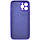 Чохол для смартфона Silicone Full Case AA Camera Protect for Apple iPhone 12 Pro Max 22, Dark Purple, фото 3