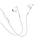 Навушники HOCO M93 Type-C Joy wire-controlled digital earphones with microphone White, фото 3