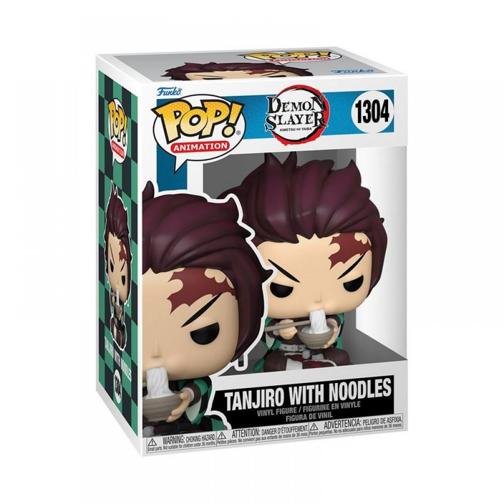Фігурка FUNKO POP DEMON SLAYER - TANJIRO WITH NOODLES, фото 1