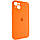 Чохол для смартфона Silicone Full Case AA Camera Protect for Apple iPhone 14 52,Orange, фото 3
