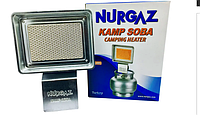 Газовый керамический обогреватель (горелка) NURGAZ 1.5 кВт
