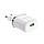 Мережевий зарядний пристрій BOROFONE BA36A High speed single port QC3.0 charger set White, фото 4