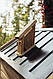 Дерев'яна коптильня холодного та гарячого копчення, в'ялення та сушіння Drevos Біг 2.0 із завантаженням до 60кг, фото 2