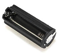 Пластиковий тримач акумулятора циліндричного типу для 3 батарей ААА