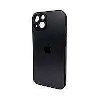 Чохол для смартфона AG Glass Matt Frame Color Logo for Apple iPhone 14 Graphite Black