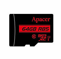 MicroSDXC (UHS-1) Apacer 64Gb class 10 R85MB/s