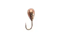 Мормышка вольфрамовая Fishing ROI Капля с отверстием 2,5mm 0,19gr copper