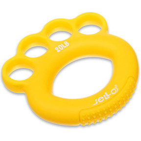 Еспандер кистьовий силіконовий JELLO FI-1782 Жовтий|20LB