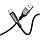 Кабель HOCO S51 USB to Type-C 5A, 1,2m, nylon, zinc+TPE connectors, Black, фото 5