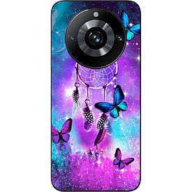 Чохол силіконовий Case для Realme 11 Pro Plus з картинкою Метелики та оберег