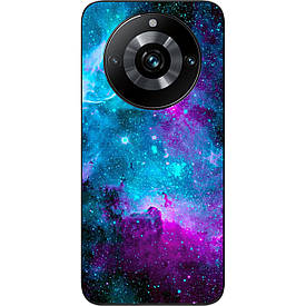 Чохол силіконовий Case для Realme 11 Pro Plus з картинкою Космос