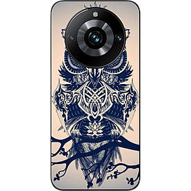 Бампер силіконовий Case для Realme 11 Pro Plus з малюнком Філін