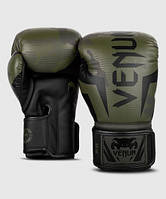Боксерские перчатки Venum Elite Boxing Gloves Khaki Camo 12,16унц
