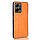 Чохол для смартфона Cosmis Leather Case for Xiaomi Redmi Note 12 4G Orange, фото 3