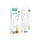 Кабель HOCO X97 Crystal color PD silicone charging data cable iP white, фото 6