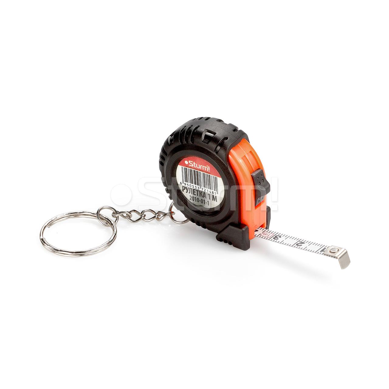 Рулетка брелок Sturm 2010-01-1, 1м