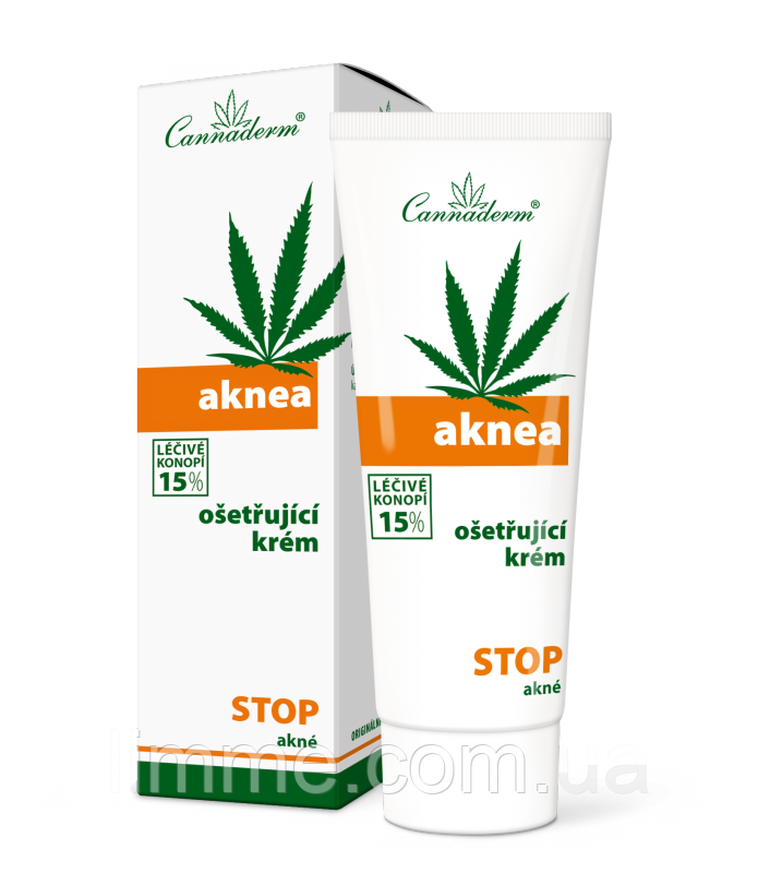 Крем від прищів та акне Cannaderm aknea 75g