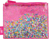 Косметичка Glitter sorbet блискітки в стінках 20.5x16x3см YES