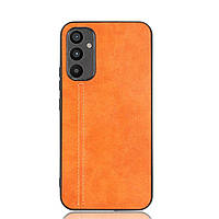 Чохол для смартфона Cosmis Leather Case for Samsung Galaxy A34 5G Orange