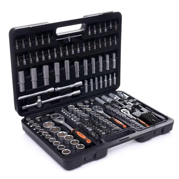 Наборы торцевых ключей авто Kraft&Dele KD10460 292 набор инструментов в чемодане для дома и авто - фото 2 - id-p2046021007