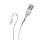 Кабель HOCO X37 USB to iP 2.4A, 1m, PVC, PVC connectors, White, фото 3