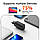 Мережевий зарядний пристрій Essager Shining 65W GaN Travelling Charger 2 Type-c+USB-A EU  black (ECT2CA-MYB01), фото 5