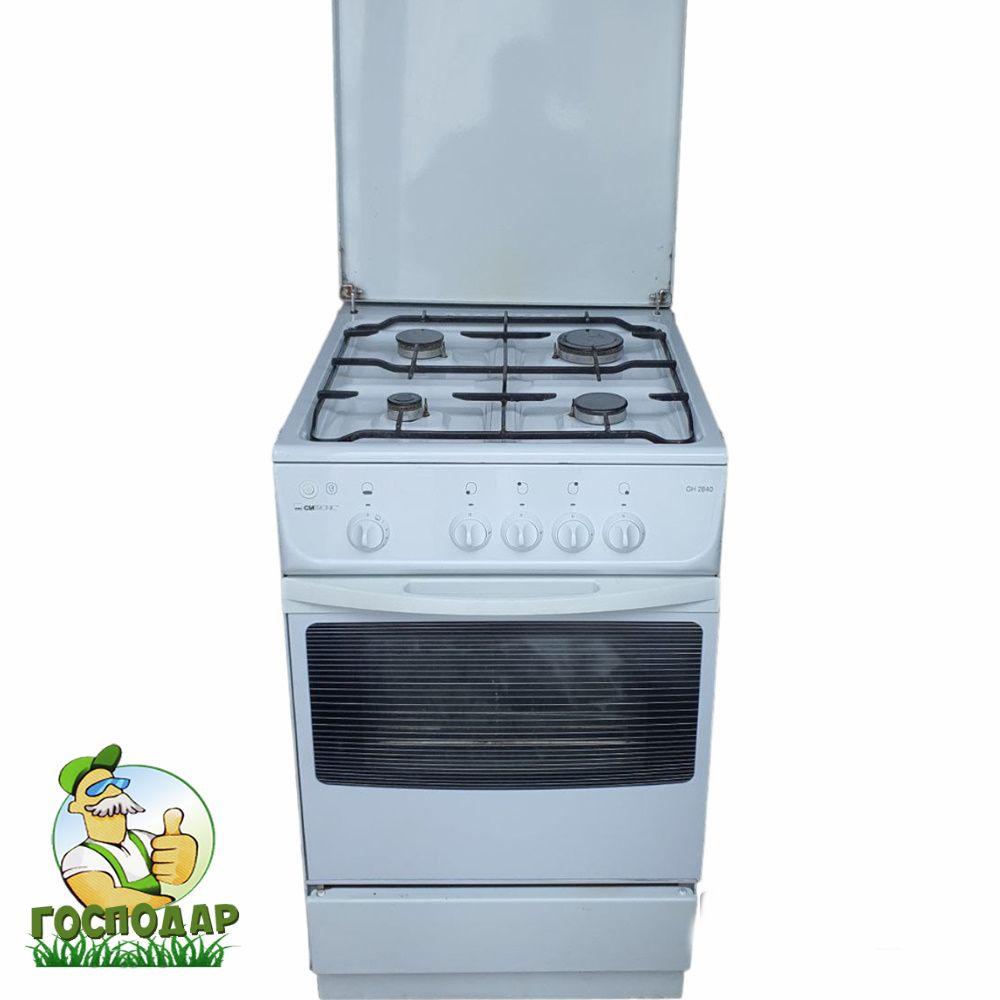 Плита газова CLATRONIC GH 2840 б/в з Німеччини на скраплений (балонний) газ 4 кофорки