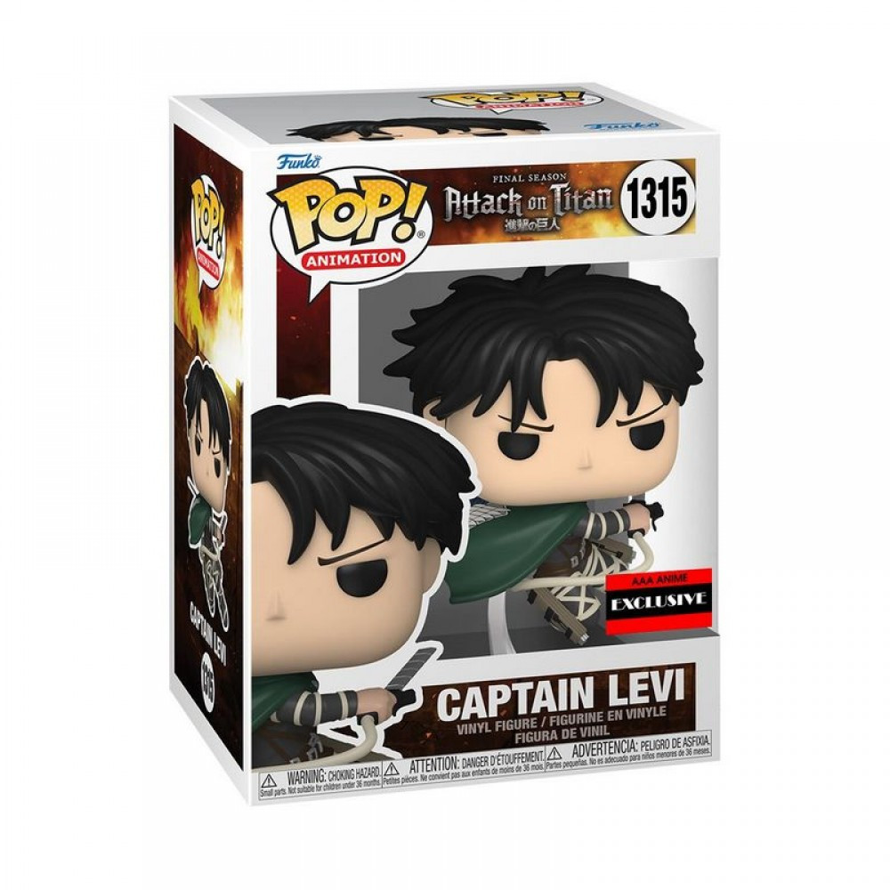 Фігурка FUNKO POP ATTACK ON TITAN - CAPTAIN LEVI