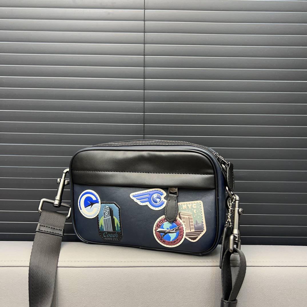 Чоловіча Синя Сумка Месенджер Coach