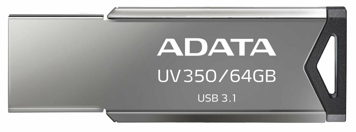 Flash A-DATA USB 3.2 UV 350 64Gb Silver