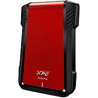 Зовнішній карман A-DATA EX500 для 2.5'' HDD/SSD USB3.1 Red