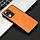 Чохол для смартфона Cosmis Leather Case for Xiaomi Redmi Note 12 Pro 5G Orange, фото 6