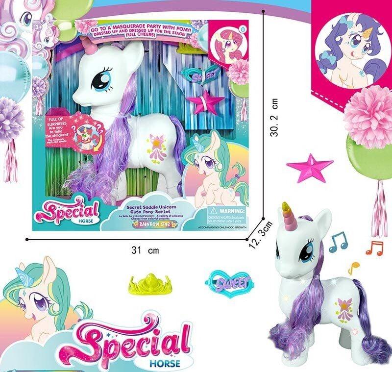 Ігровий набір My Little Pony (звук, підсвічування, аксесуари, висота 30 см) LY 20055 A