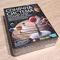 Модель Сонячної системи своїми руками 4M (00-03257/ML) Розвиваючі іграшки, фото 6