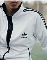 Олимпийка мужская Adidas black-white теплая S