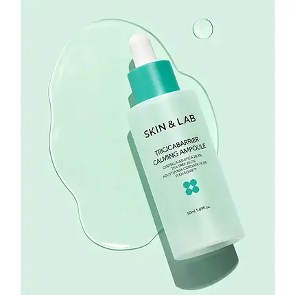 Заспокійлива сироватка SKIN&LAB Tricicabarrier Calming Ampoule 50 ml, фото 3