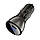 Автомобільний зарядний пристрій ACEFAST B10 metal car charger 60W (USB-C + USB-C) with digital display Black, фото 4
