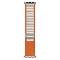 Ремінець для годинника Apple Watch Alpine Loop 42/44/45/49mm 9.Orange-White