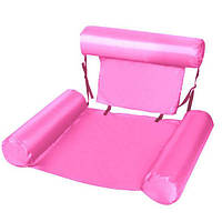 Сиденье для плавания swimming pool float chair Розовое