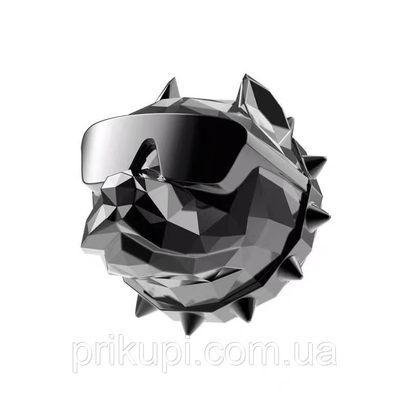 Освіжувач повітря Pitbull +1 багаторазовий картридж в автомобіль (ароматизатор в машину) Пітбуль Чорний глянець
