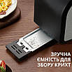 Тостер Sokany HJT-008s 800 Вт 7 режимів для 2 скибочок із підігріванням компактний для кухні, фото 8