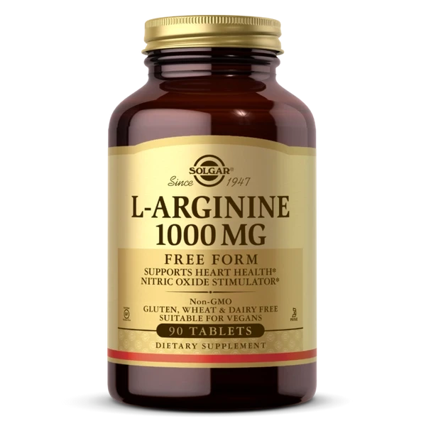 Амінокислота Solgar L-Arginine 1000 mg (90 tab)