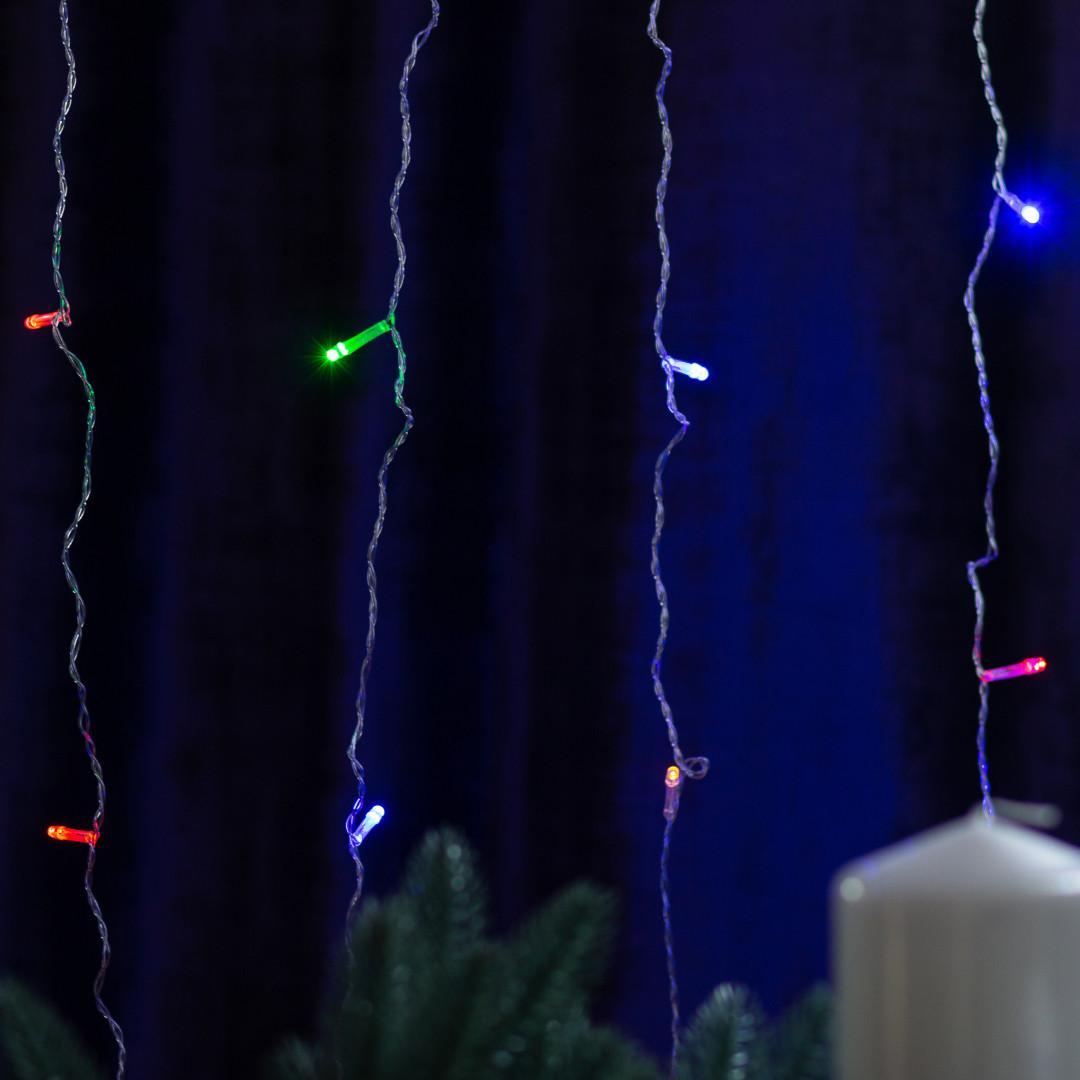 Гирлянда штора 2х2 м 240 LED медный провод 8 функций