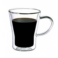 Двойной стакан для кофе Con Brio CB-8535-2 350 мл 2 шт | Набор стаканов с HT-339 двойными стенками sss