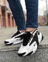 Мужские кроссовки Nike Zoom 2K White Black Белые с Черным Найк Зум 41,42,43,45 размеры